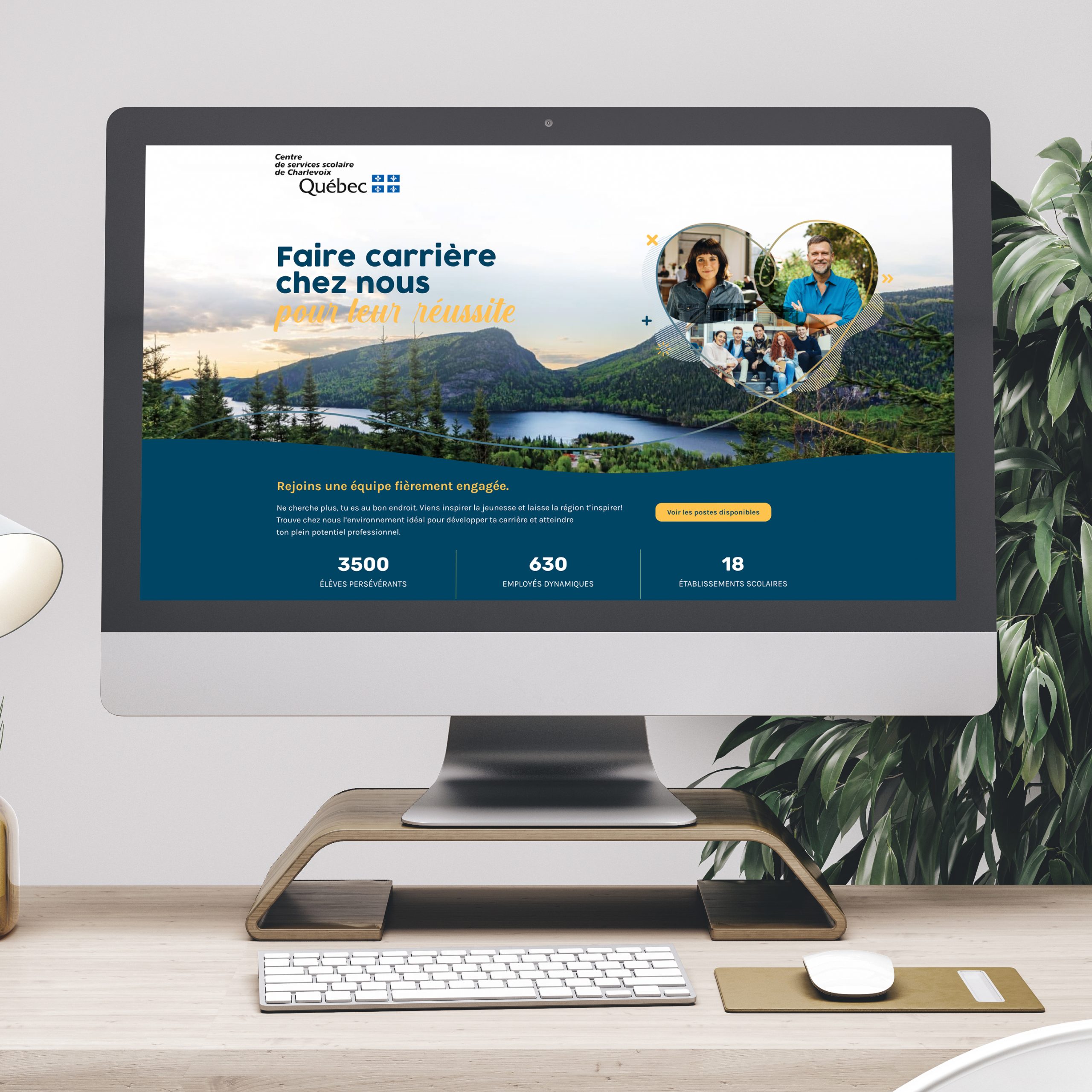 Site web - portail d'emploi - marque employeur
